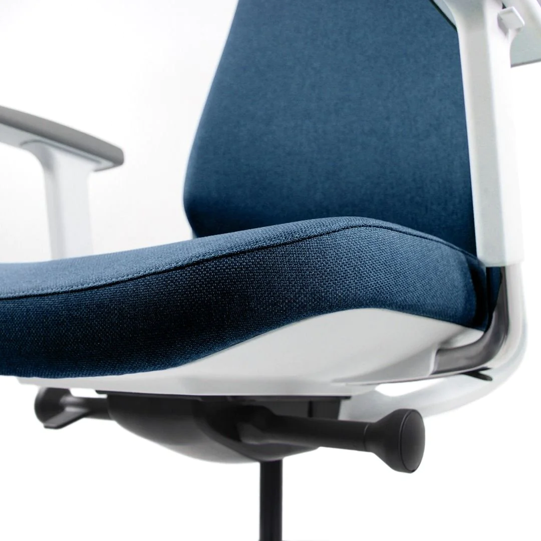 Bürostuhl Drehstuhl CHIARO T4 WHITE Stoff von HJH - Produktbild 5 von 14