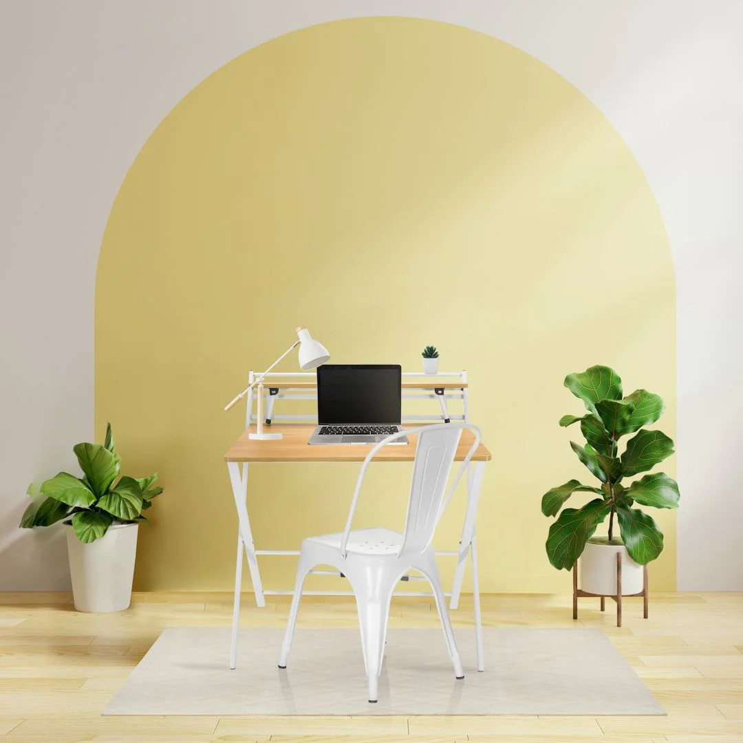 Schreibtisch Arbeitstisch EASY CLAP 92 x 84 cm von HJH - Produktbild 5 von 13