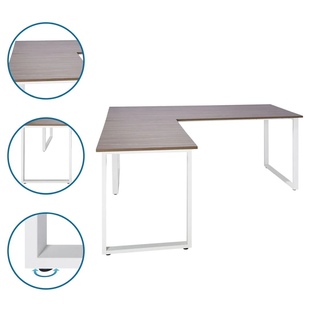 Eckschreibtisch Schreibtisch Computertisch WORKSPACE XL I 180 x 180 cm von HJH - Produktbild 2 von 6