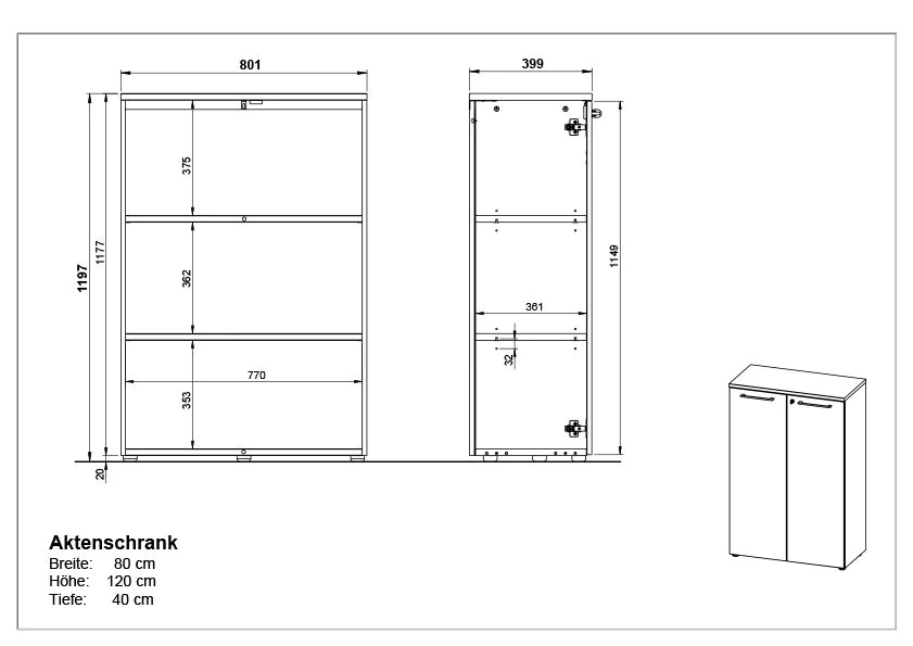 Büro-Set Agenda-Home 3 von BME home - Produktbild 5 von 5