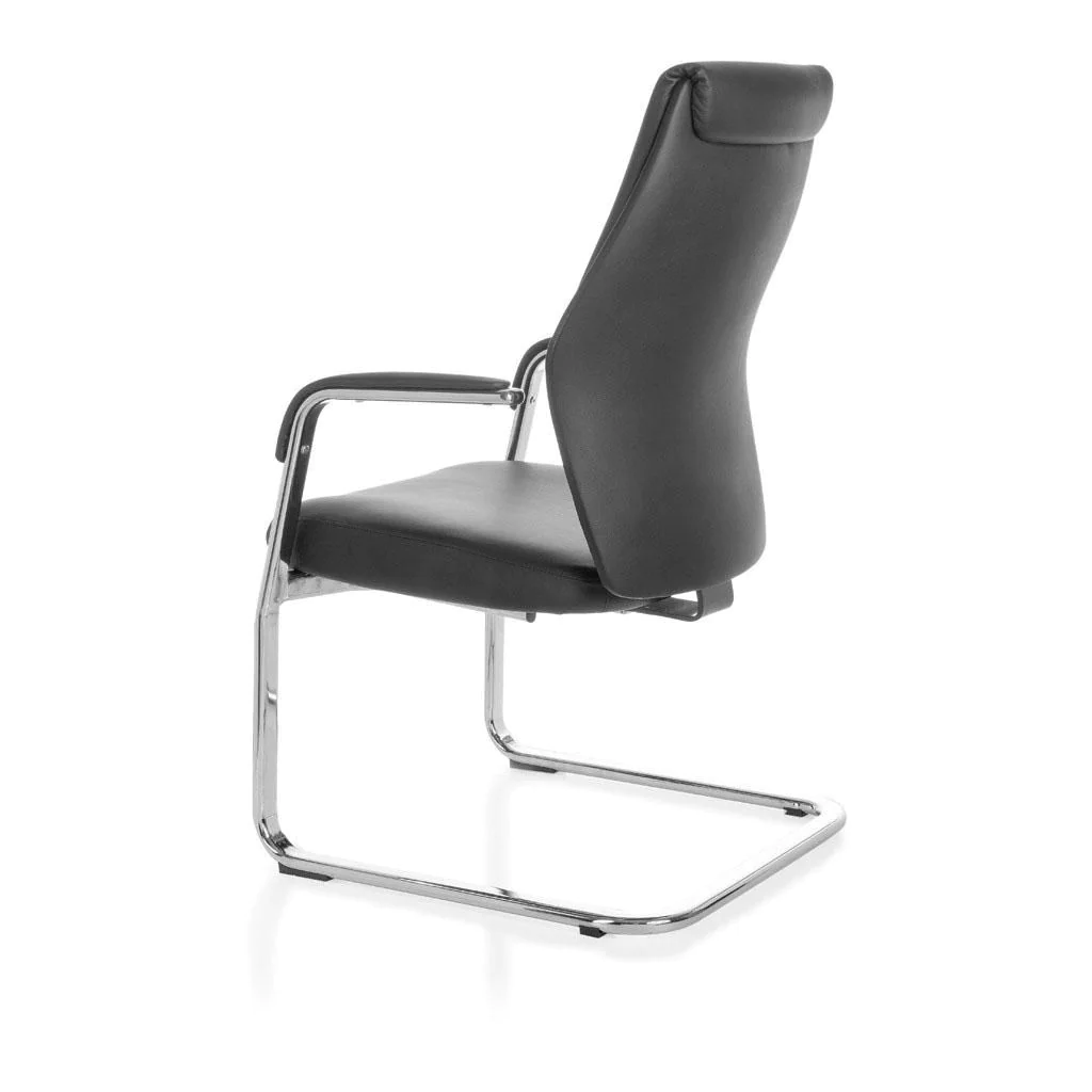 Besucherstuhl Oxford Leder von Amstyle - Produktbild 3 von 4