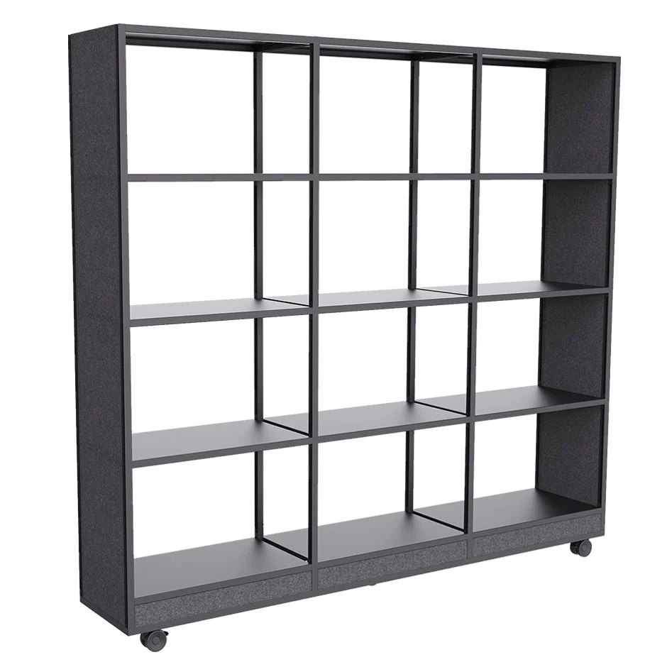 Extend 3D Freistehend, mit Räder, Schwarz - PJP-6200-1185-9011