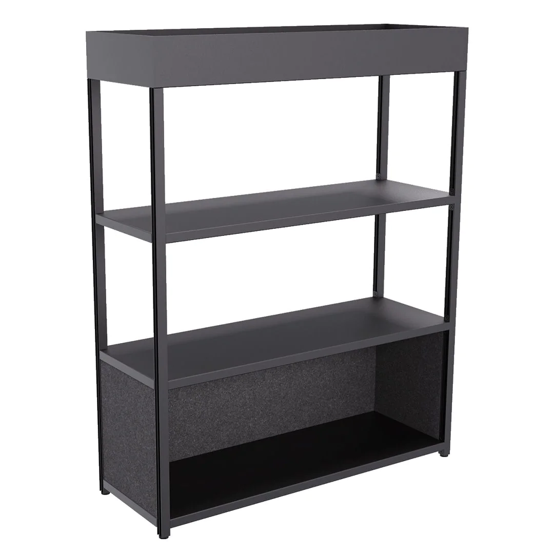 Extend 3D Freistehend, Regal, Schwarz - PJP-6200-1159-9011