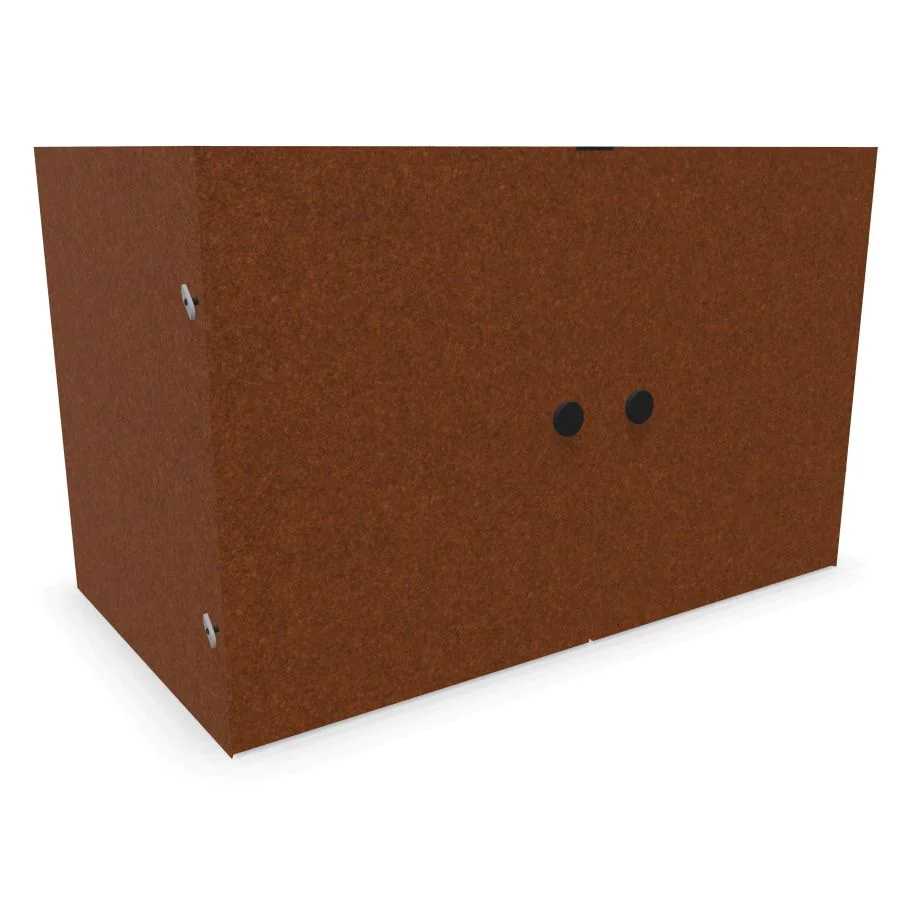 Extend 3D Lagerraum Geschlossen, Filz, Rostbraun - PJP-6200-1191-0052