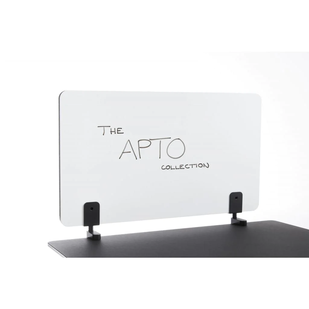 Tischtrennwand mit Whiteboard von apto plus - Produktbild 2 von 2