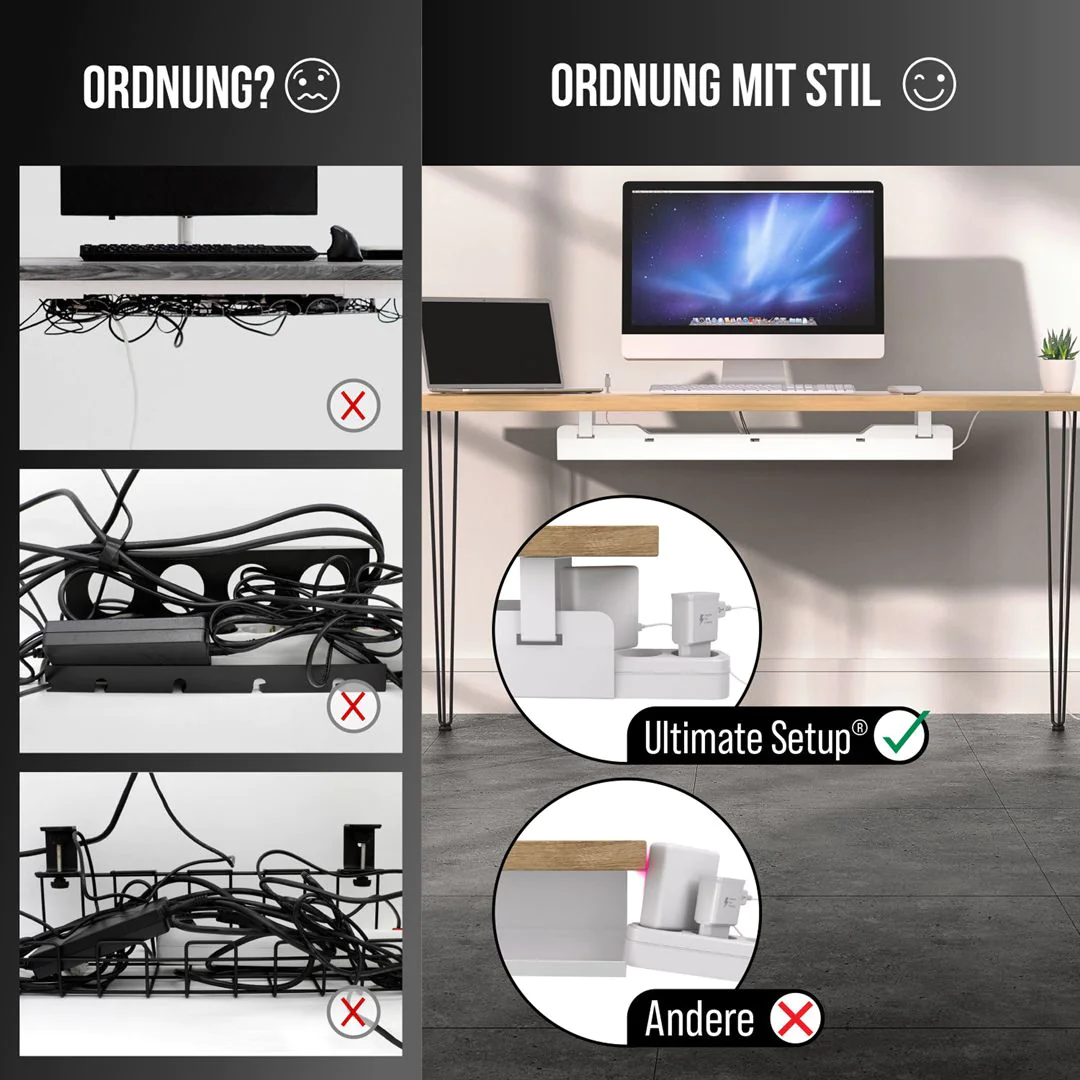 Kabelwanne Stealth beidseitig klappbar von Ultimate Setup - Produktbild 4 von 8