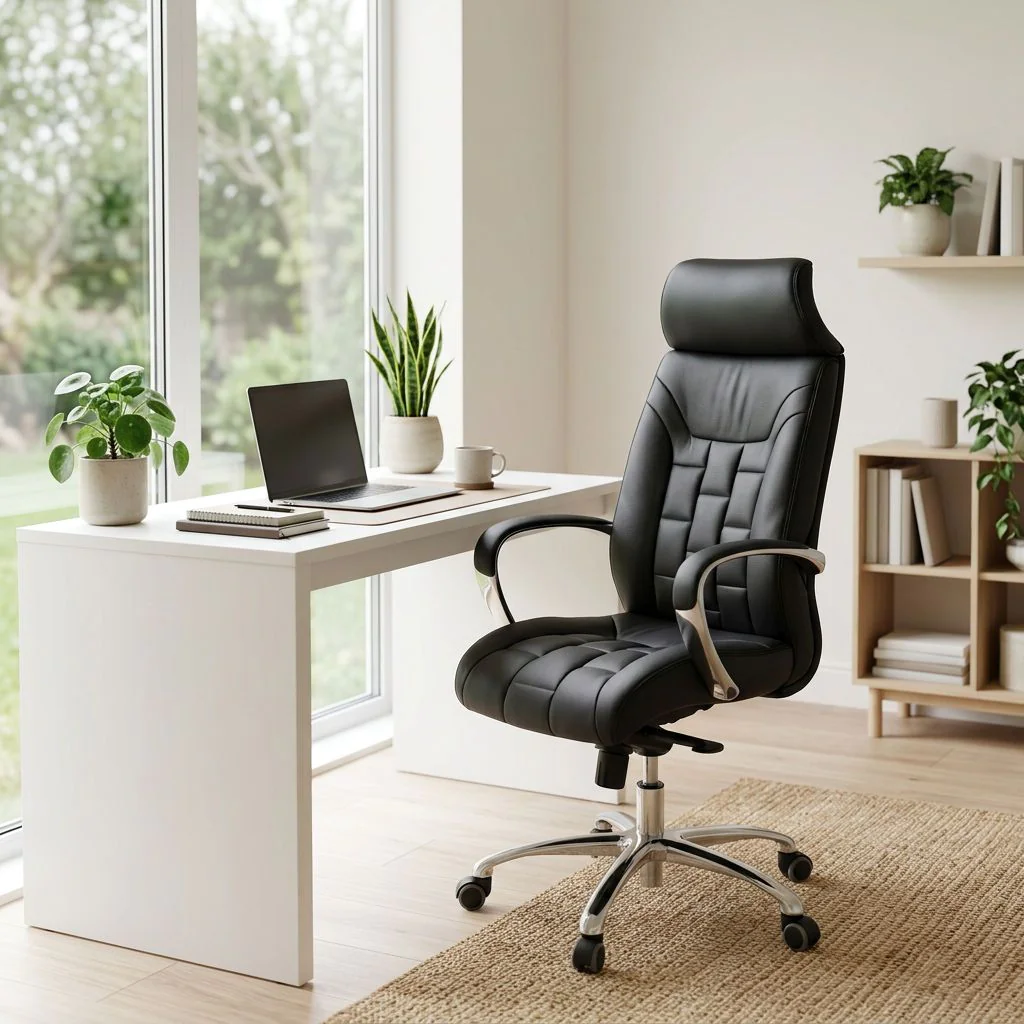 Bürostuhl Turin Leder von Amstyle - Produktbild 10 von 10