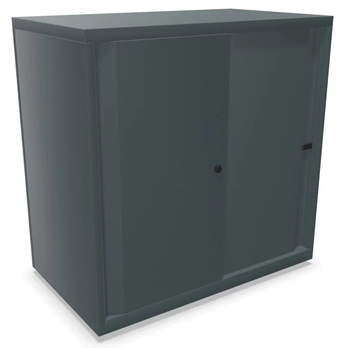 Schiebetürenschrank Glide B80H80 von Bisley - Produktbild 1 von 1