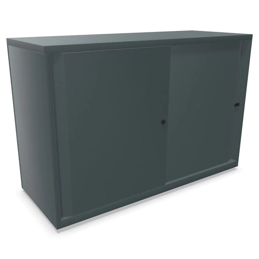 Schiebetürenschrank Glide B120H80 von Bisley - Produktbild 1 von 1