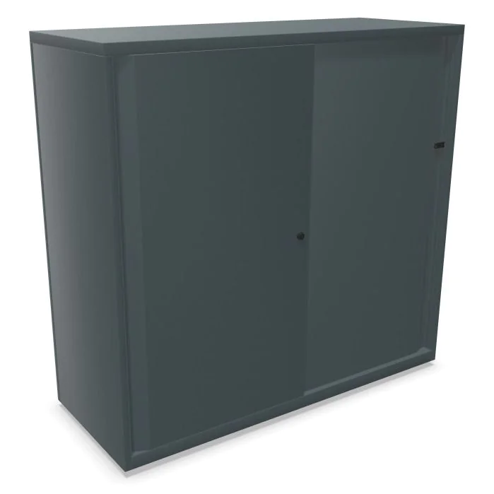 Schiebetürenschrank Glide B120H114 von Bisley - Produktbild 1 von 1