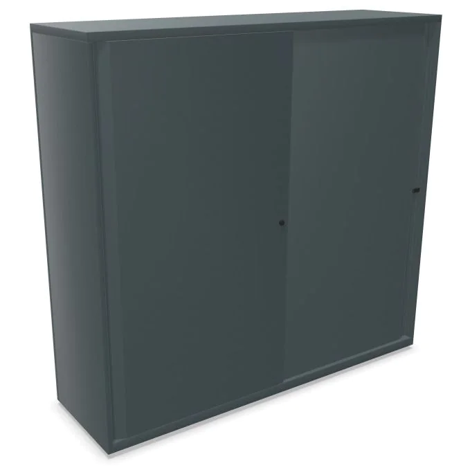 Schiebetürenschrank Glide B160H152 von Bisley - Produktbild 1 von 1