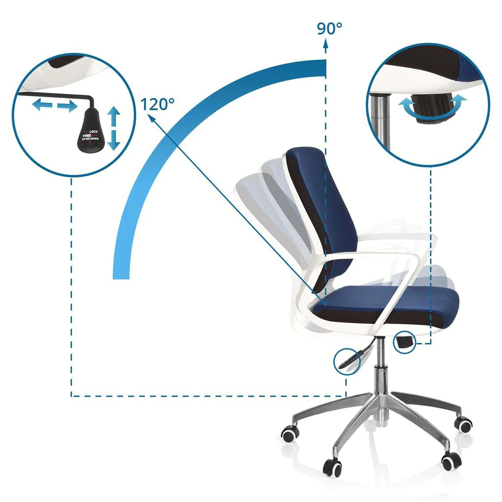 Bürostuhl Omega von HJH - Produktbild 7 von 8