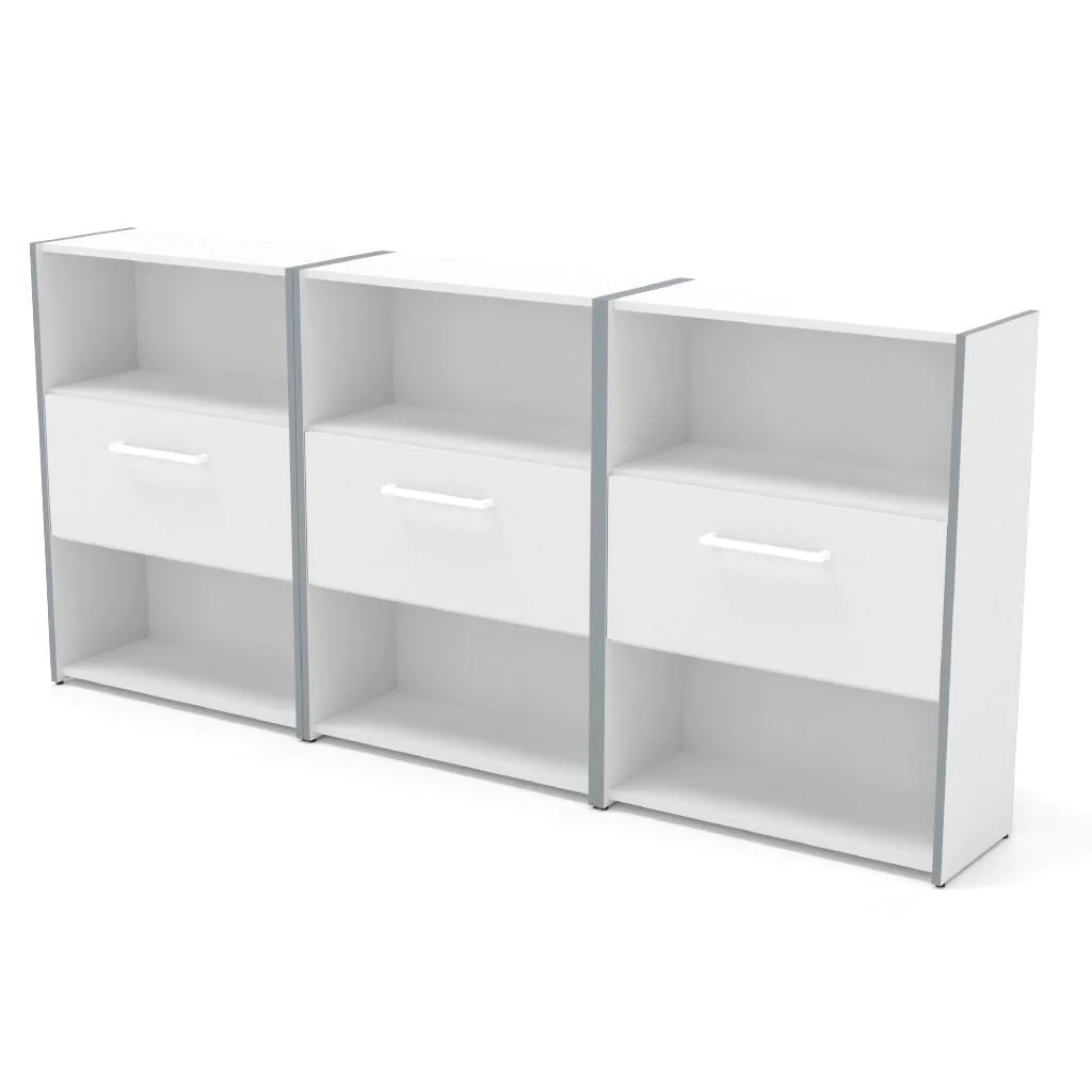 Komplettbüro Move 3 Premium mit höhenverstellbarem Schreibtisch Eckform von Kerkmann - Produktbild 6 von 7