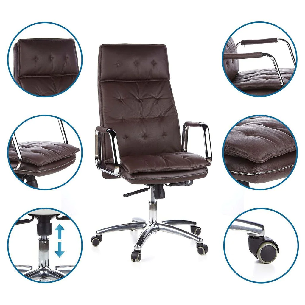 Chefsessel Govern T Leder von HJH - Produktbild 8 von 20