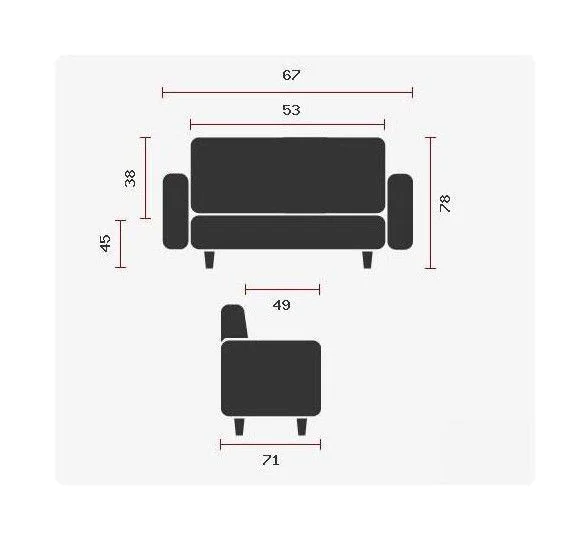 Loungemöbel Antigua Black 1-Sitzer von HJH - Produktbild 2 von 12