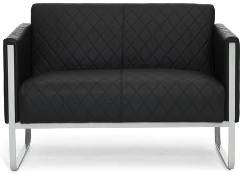 Loungemöbel Antigua Step 2-Sitzer - Schwarz von HJH - Produktbild 2 von 9