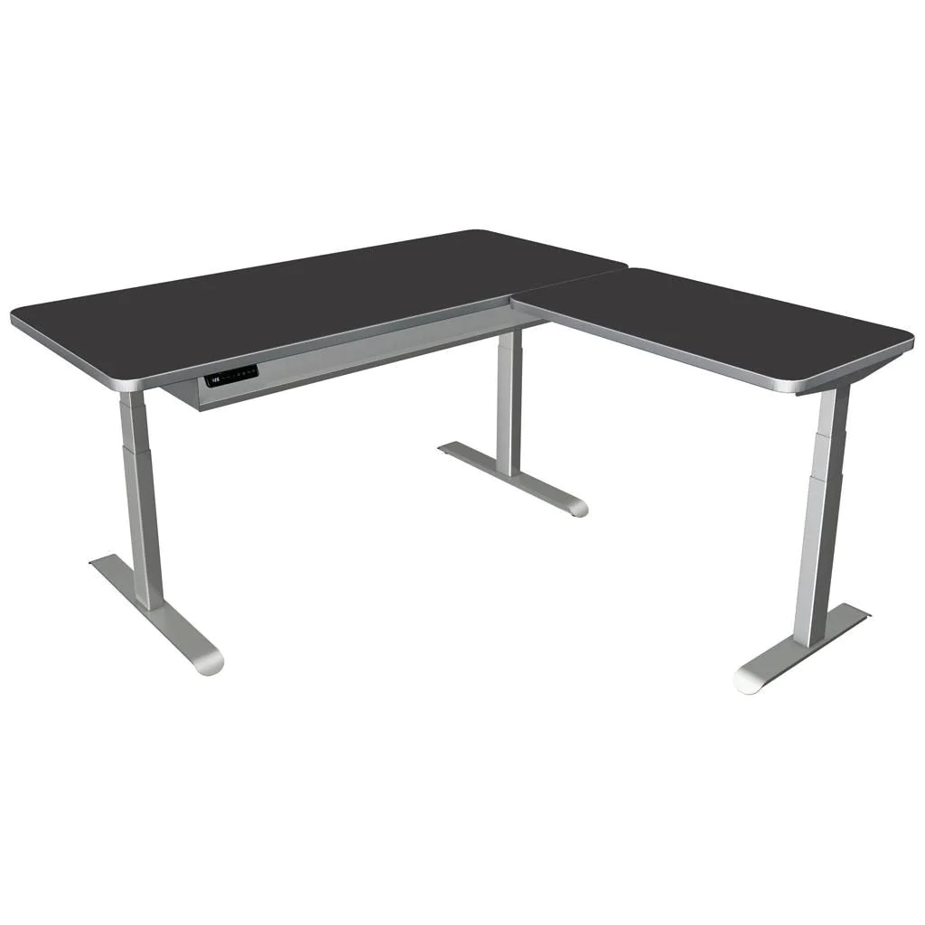Höhenverstellbarer Schreibtisch Move 4 Premium Eckform von Kerkmann - Produktbild 1 von 4