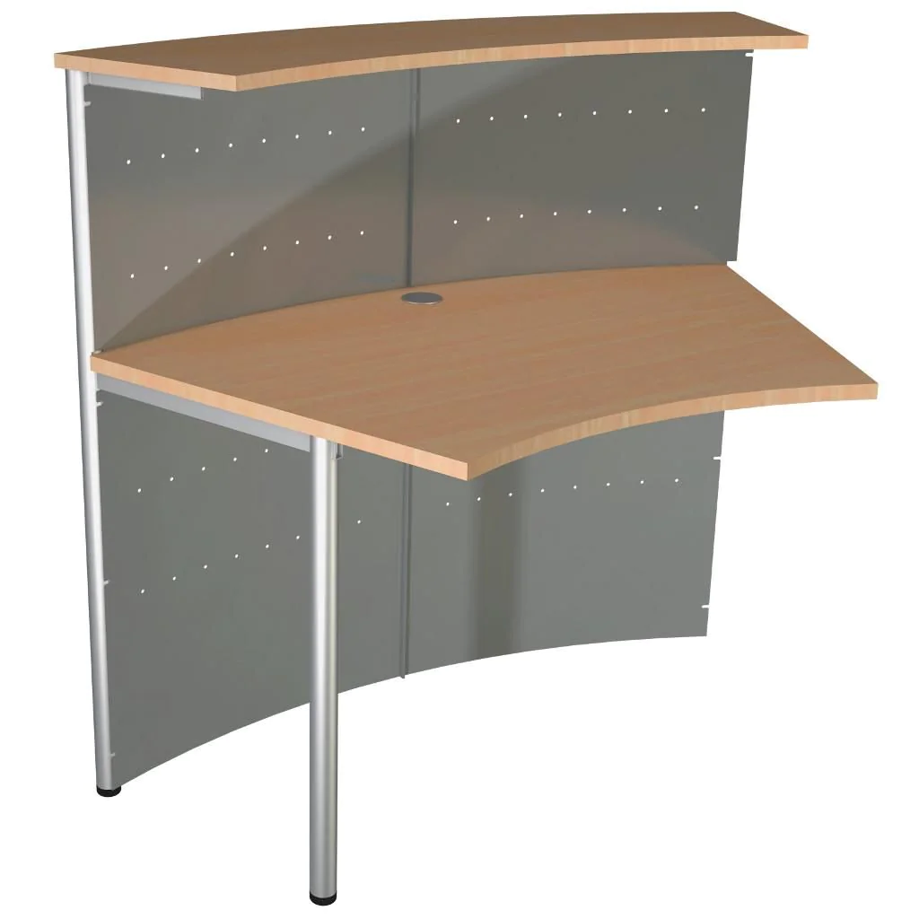 Empfangstheke Genua Anbau 45° von Kerkmann - Produktbild 1 von 8