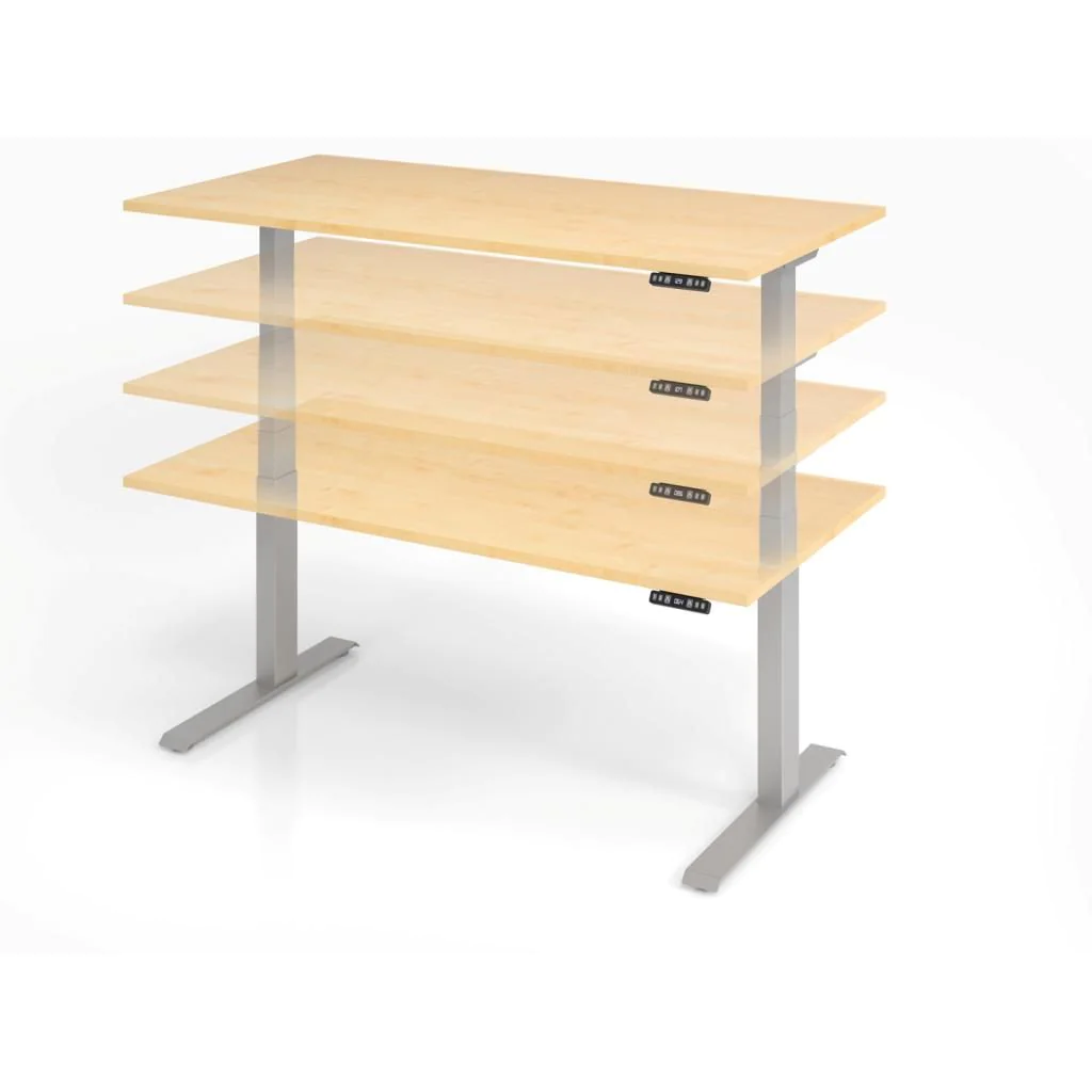 Höhenverstellbarer Schreibtisch XDKB von Hammerbacher - Produktbild 16 von 23