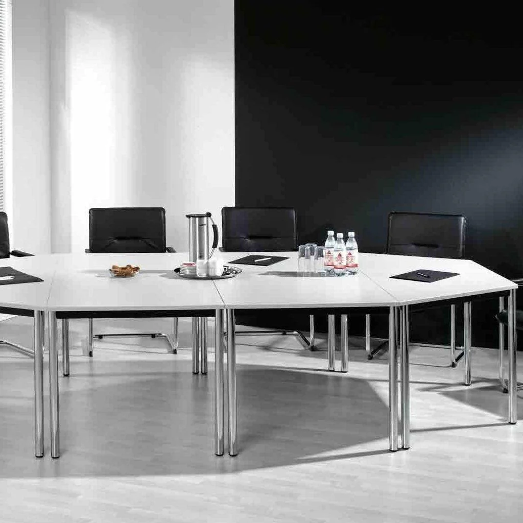 Konferenztisch D Trapezform vierkant von Hammerbacher - Produktbild 7 von 10