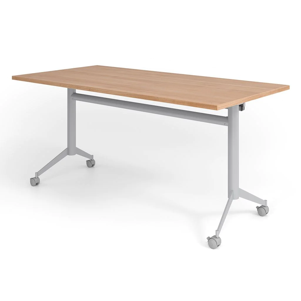 Klapptisch mit Rollen 160 x 80 cm von Hammerbacher - Produktbild 5 von 13