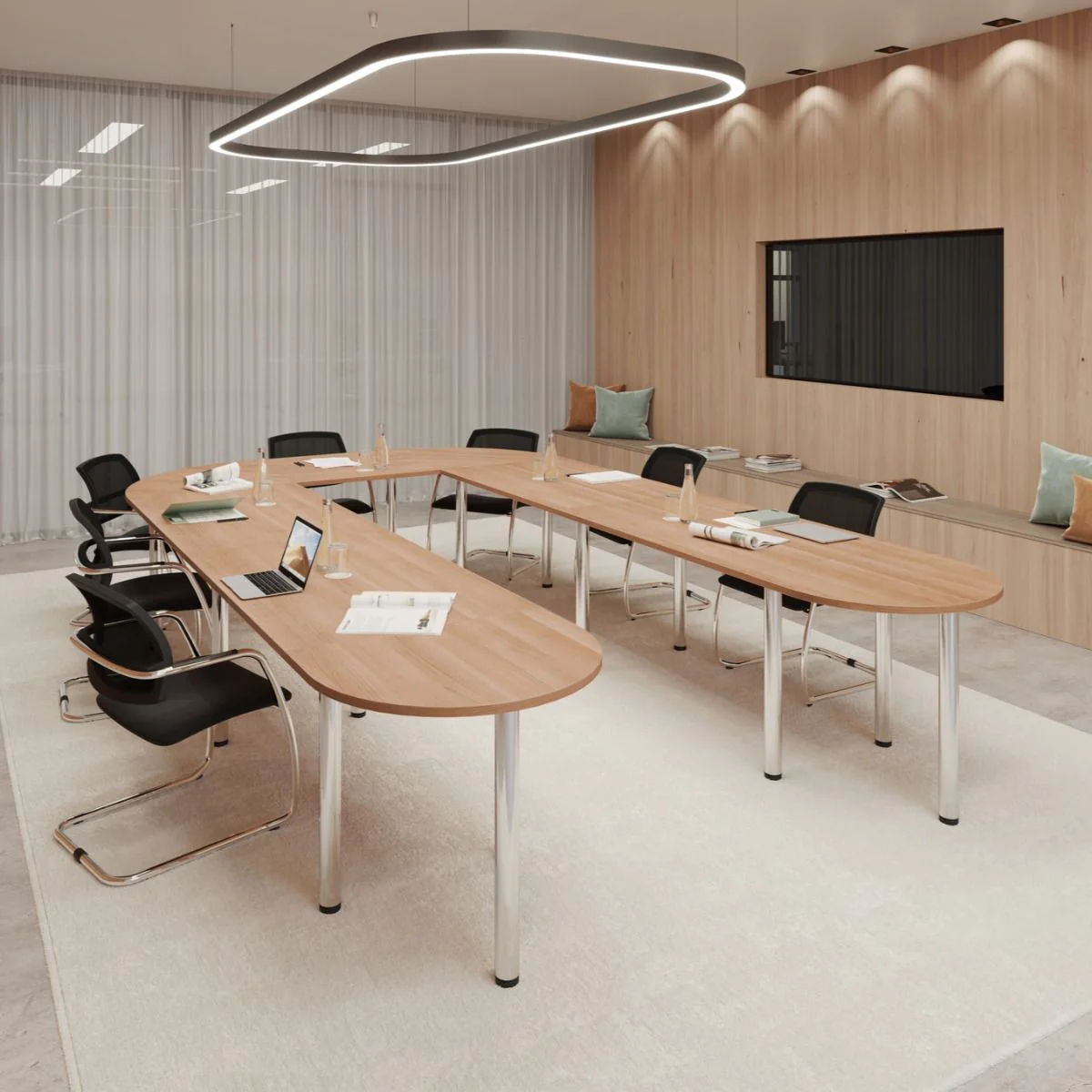 Konferenztisch K U-Form von Hammerbacher - Produktbild 10 von 14