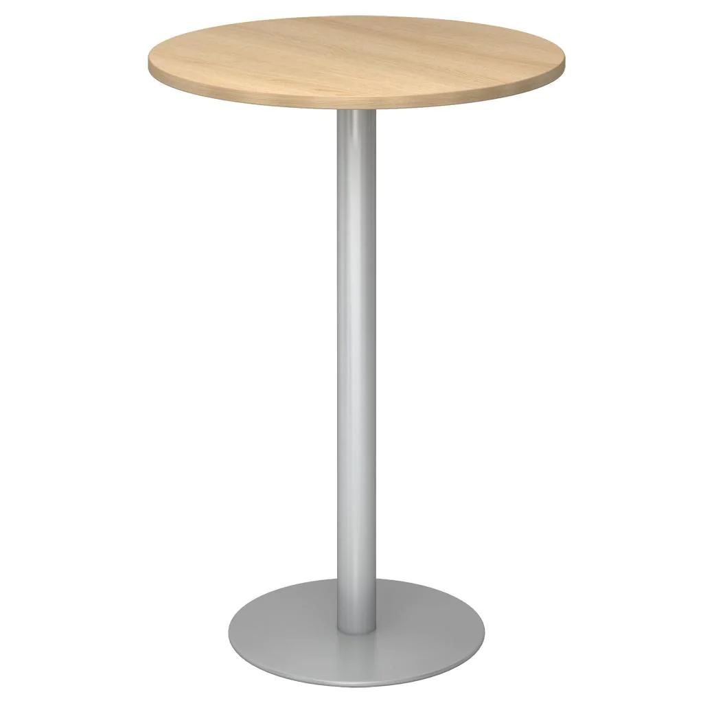 Säulentisch Rund - Chrom von Hammerbacher - Produktbild 6 von 7