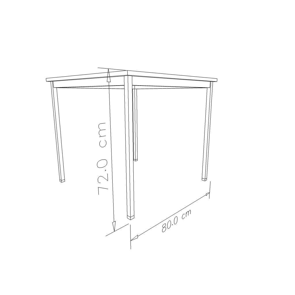 Konferenztisch Serie V 160 x 80 cm von Hammerbacher - Produktbild 14 von 14