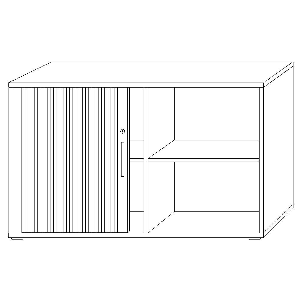 Rollladenschrank Serie 9 2 OH von Hammerbacher - Produktbild 16 von 19
