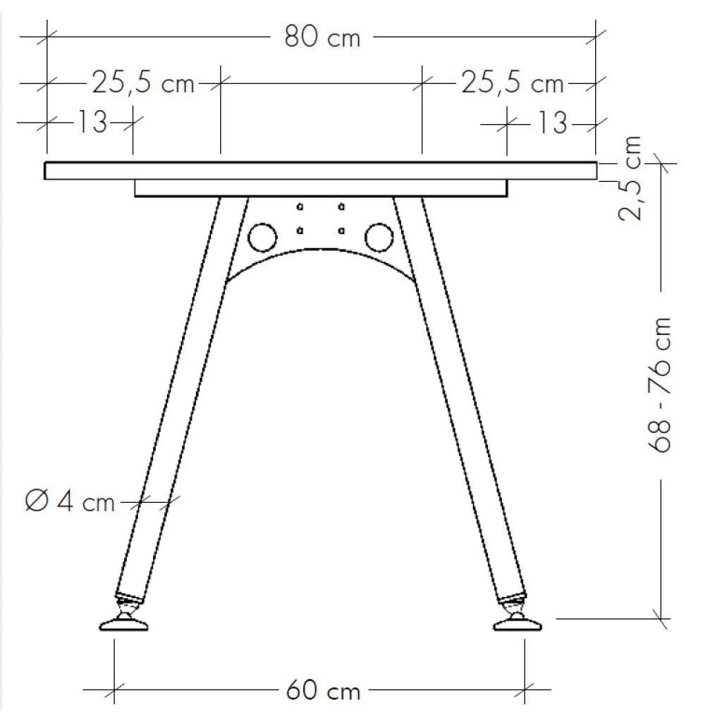 Schreibtisch A Freiform von Hammerbacher - Produktbild 14 von 17