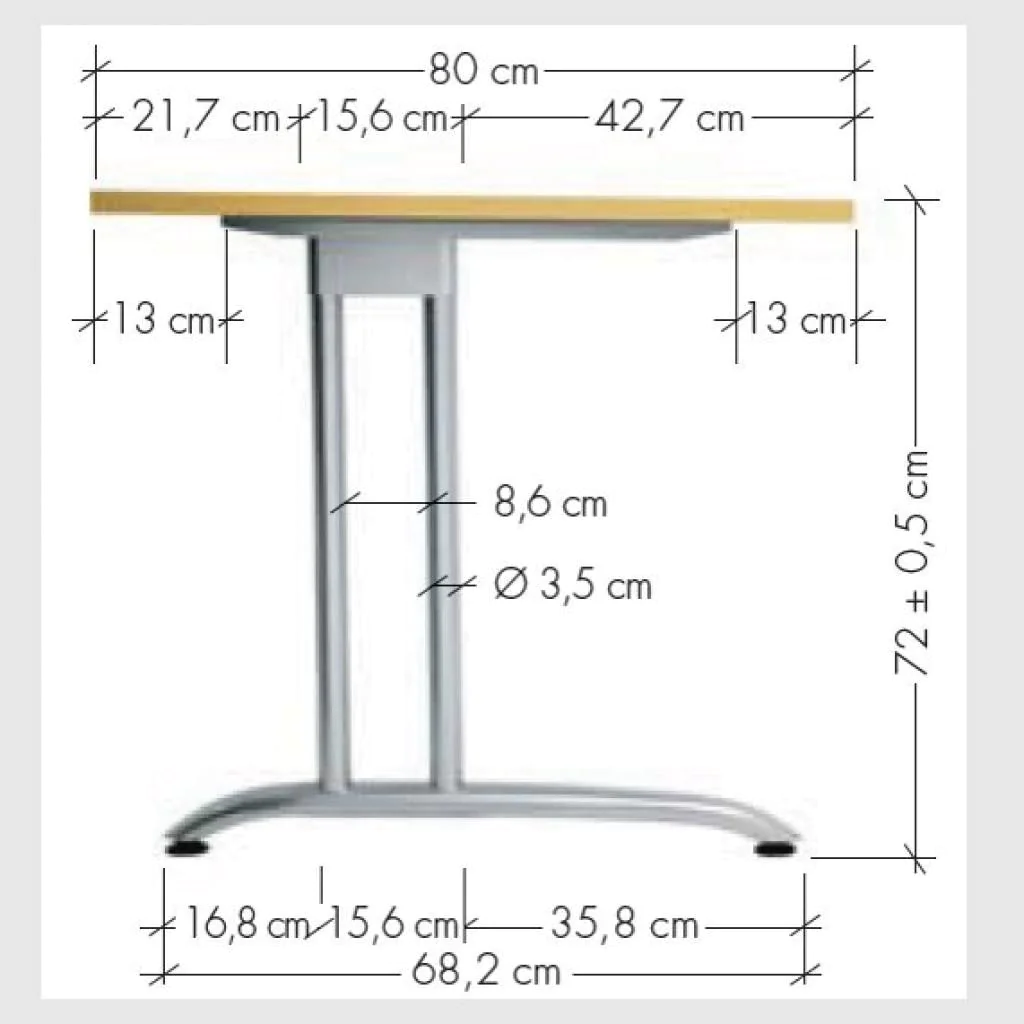 Schreibtisch B Freiform von Hammerbacher - Produktbild 8 von 15