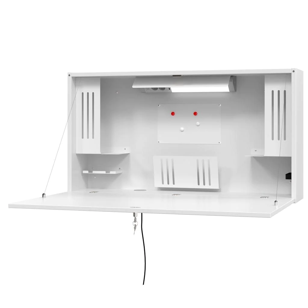 Wandschreibtisch Mini Office von Hammerbacher - Produktbild 6 von 10