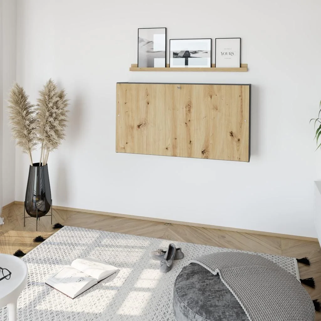 Wandschreibtisch Mini Office von Hammerbacher - Produktbild 3 von 10