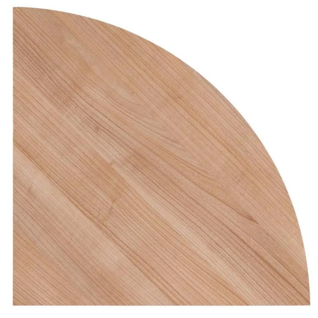 Tischplatte K Viertelkreis 80 x 80 cm von Hammerbacher - Produktbild 2 von 5