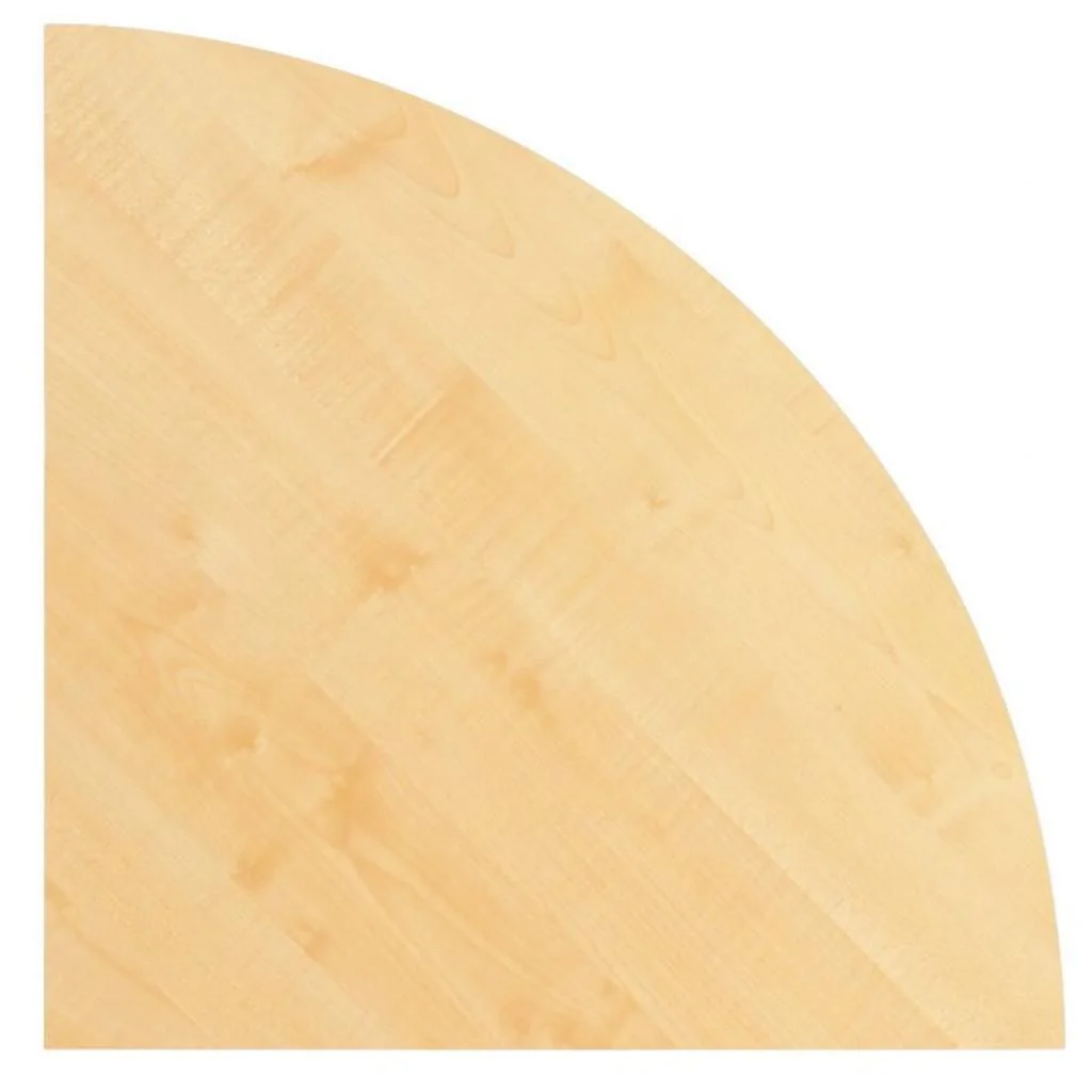 Tischplatte K Viertelkreis 80 x 80 cm von Hammerbacher - Produktbild 4 von 5