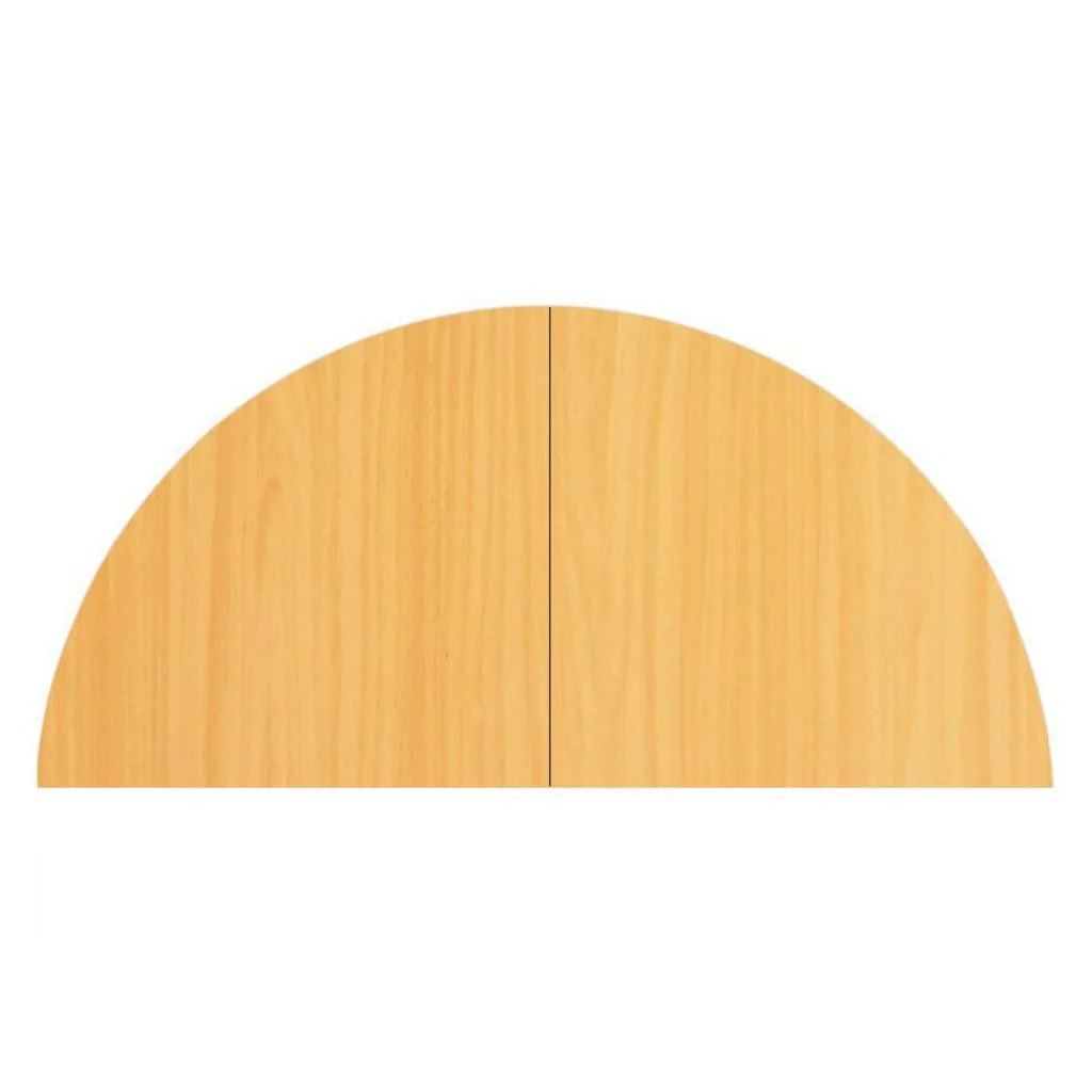 Tischplatte 160 cm mit Stützfuß von Hammerbacher - Produktbild 3 von 9