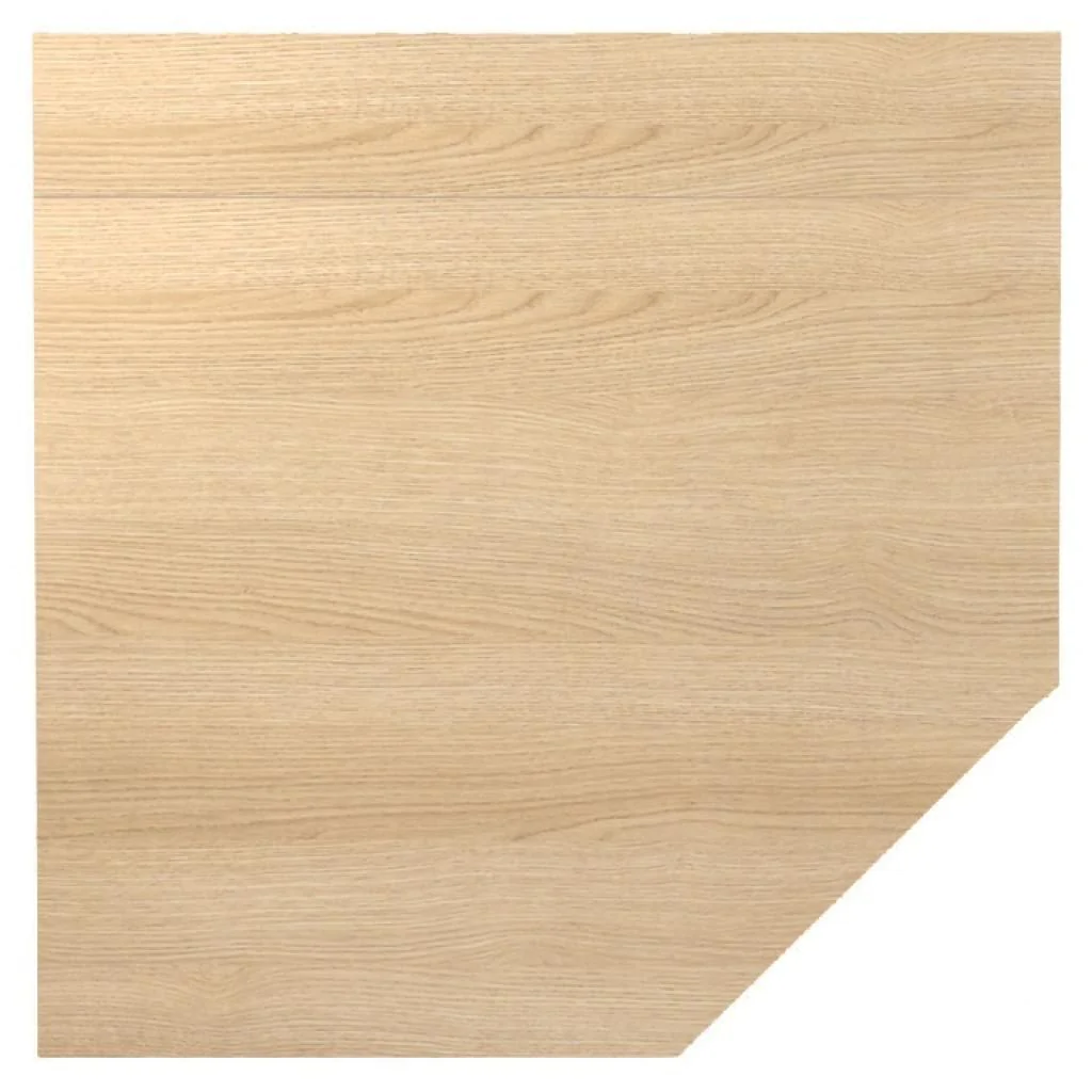 Tischplatte Trapezform mit Stützfuß - HBA-LT12