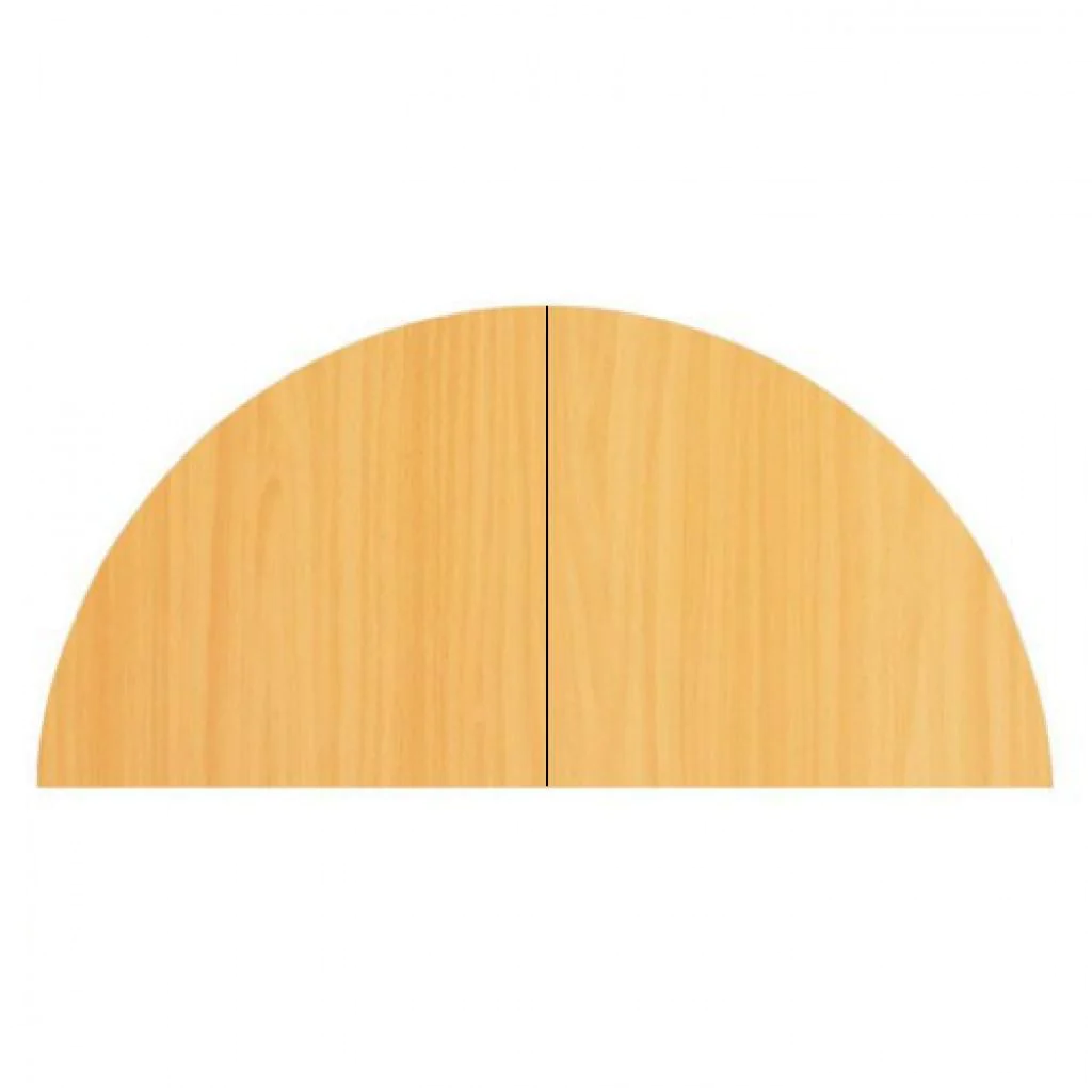 Tischplatte 160 cm mit Stützfuß von Hammerbacher - Produktbild 7 von 7