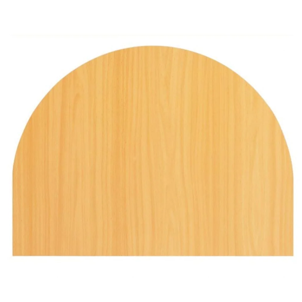 Tischplatte R mit Stützfuß 60 x 80 cm von Hammerbacher - Produktbild 4 von 6