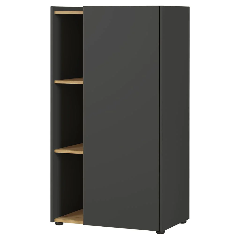 Aktenschrank 2976 Austin - Graphit/Navarra-Eiche von BME home - Produktbild 1 von 4