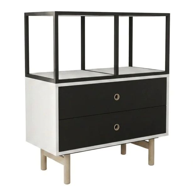 Bridge Schubladenschrank mit 2 Schubladen inkl. Regaltop von Bisley - Produktbild 3 von 3