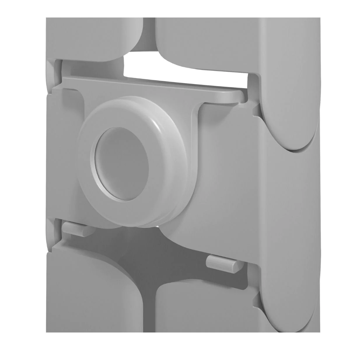 Addit Kabelführung Sitz-Steh 130 cm Set - Schreibtisch 460 von Dataflex - Produktbild 3 von 4
