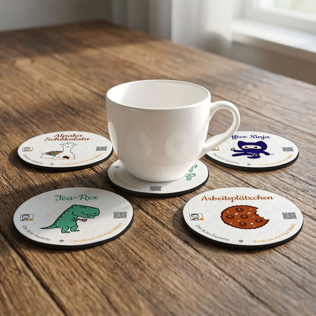 Untersetzer-Set 4-teilig - F-BME-DBE-UNTRSTZR