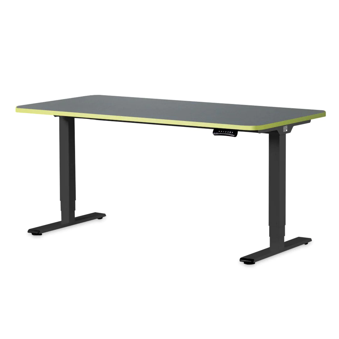 Stayble Color Schreibtisch, 160 cm, elektrisch höhenverstellbar, 2 Motoren von Deskonia - Produktbild 2 von 13