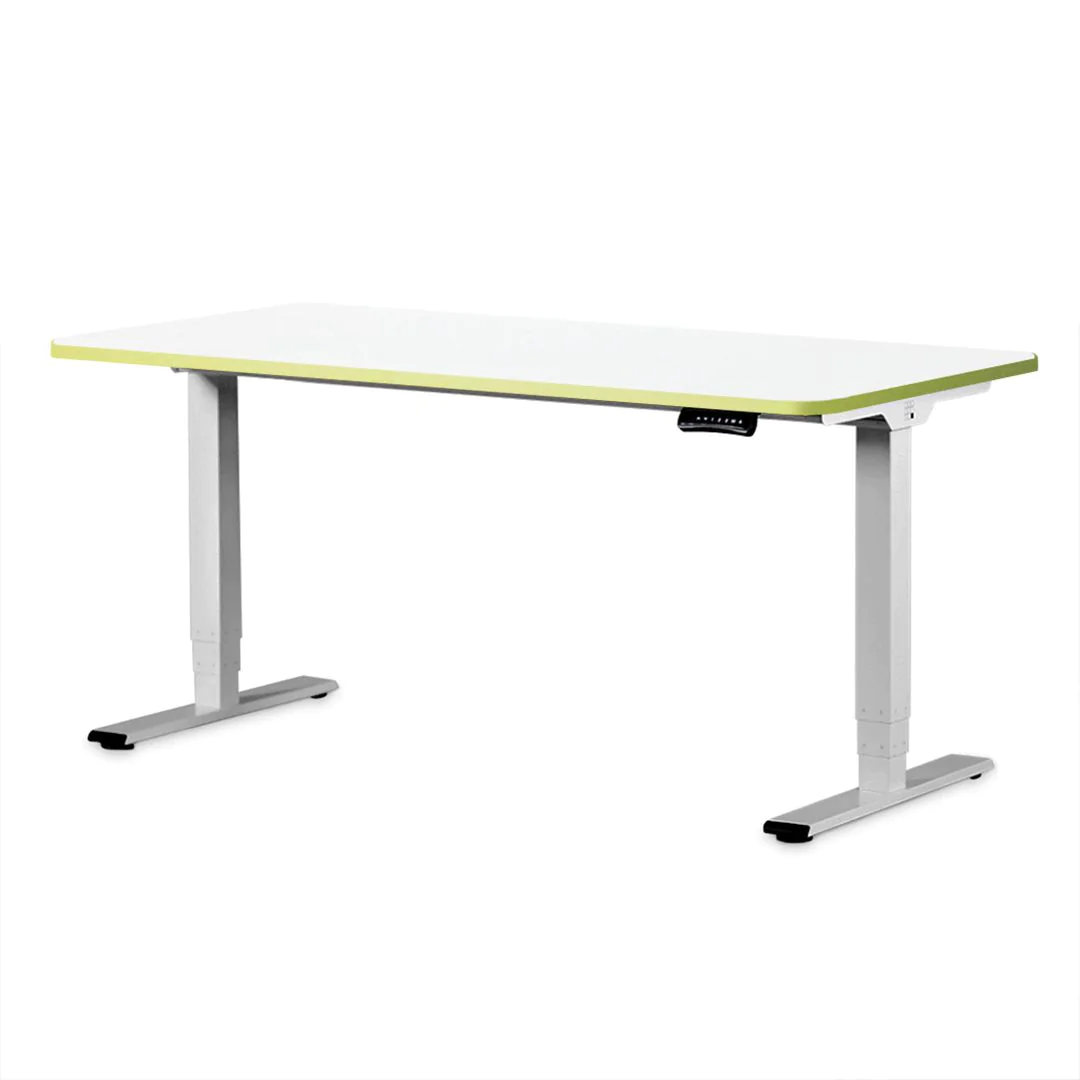 Stayble Color Schreibtisch, 160 cm, elektrisch höhenverstellbar, 2 Motoren von Deskonia - Produktbild 7 von 13