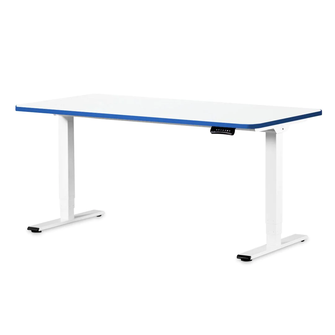 Stayble Color Schreibtisch, 160 cm, elektrisch höhenverstellbar, 2 Motoren von Deskonia - Produktbild 8 von 13