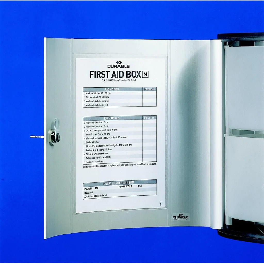 Erste-Hilfe-Set M von Durable - Produktbild 4 von 6