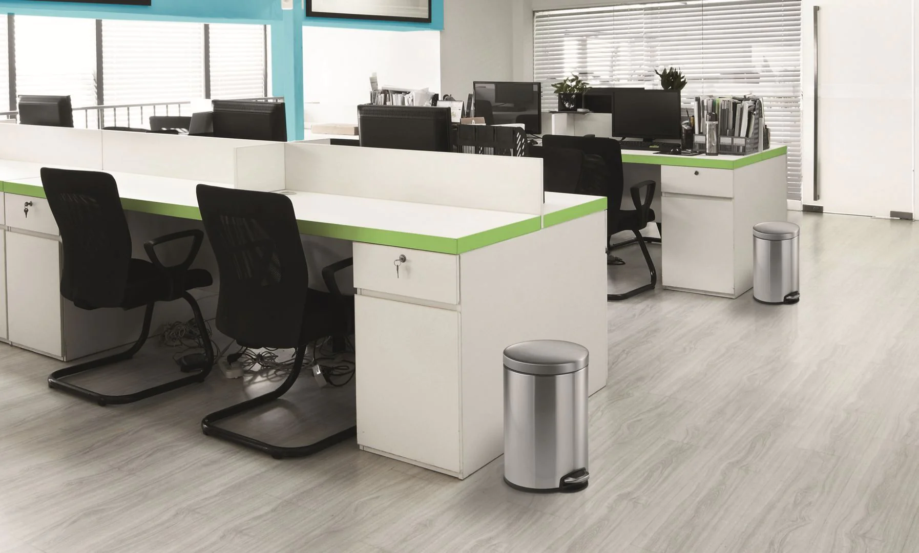 Edelstahl Treteimer - DUR-3401