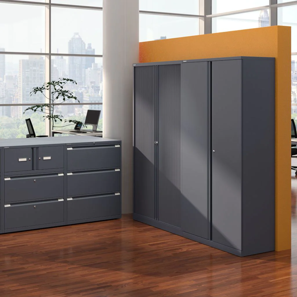 Flügeltürenschrank Essentials B90H197 von Bisley - Produktbild 2 von 3