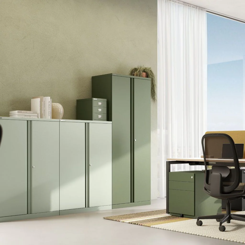 Flügeltürenschrank Essentials B80H197 von Bisley - Produktbild 2 von 4